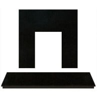 48'' Granite Set (Back Panel & Fireplace Hearth) 