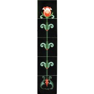 LGC018 Tube Lined Fireplace Tiles (Set of 10)
