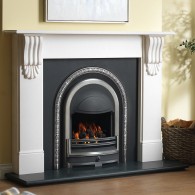 Ashbourne Integra Arched Cast Iron Insert (High Efficiency) - Highlight Polished