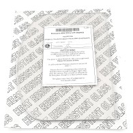 Firewarm 4Kw Stove Glass ((254 x 175))