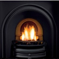 Traditions Arched Cast Iron Insert - Black