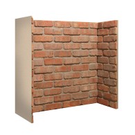 Rustic Standard Chamber Set (3 pieces, Both sides and back)