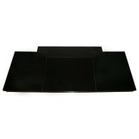 48'' x 15'' Slabbed Granite Fireplace Hearth with Tongue (For Solid Fuel) 