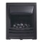 Solaris Open Fronted Convector Gas Fire Black