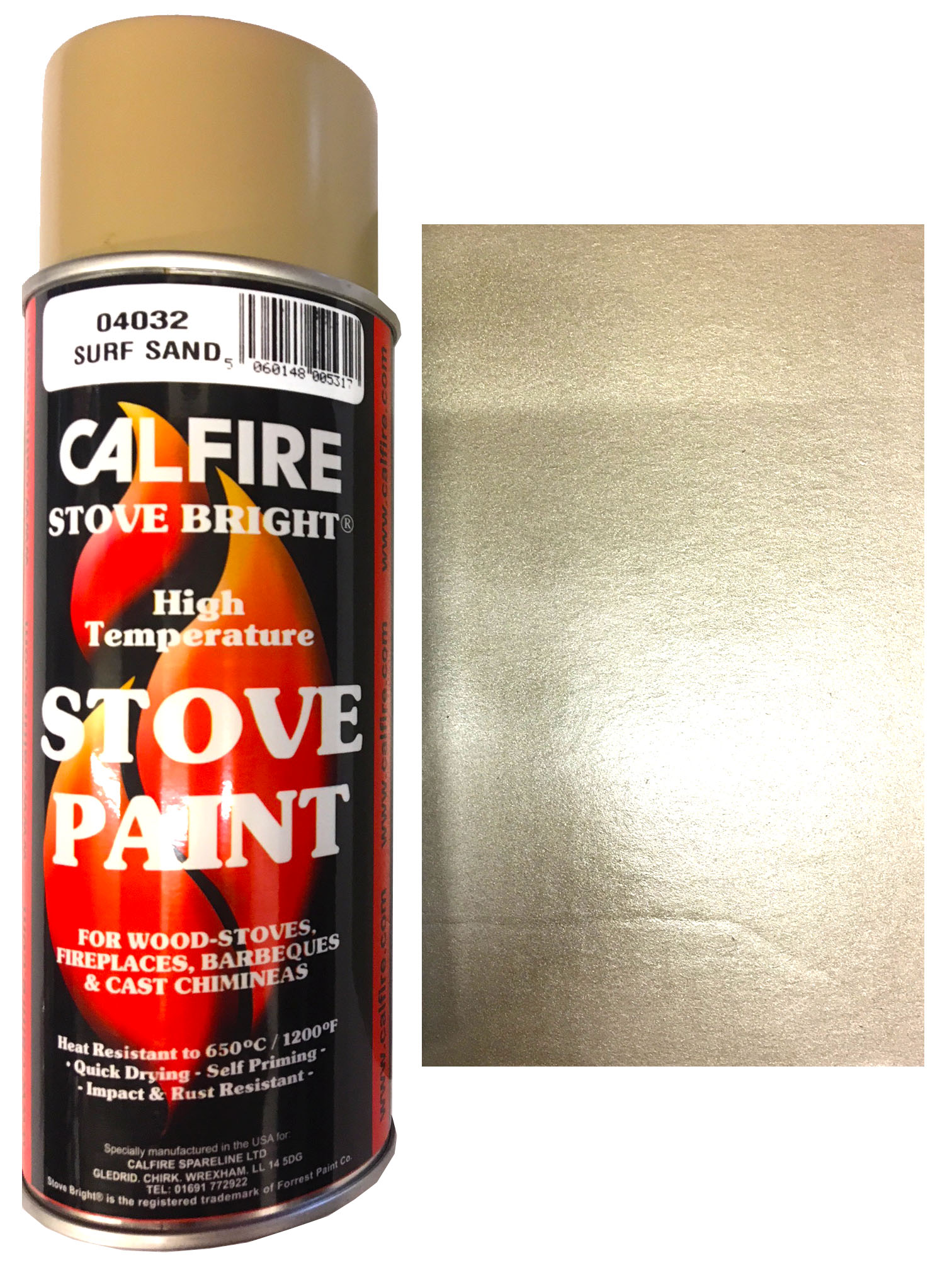 CALFIRE High Temperature Stove Paint 400ml Almond for sale online eBay